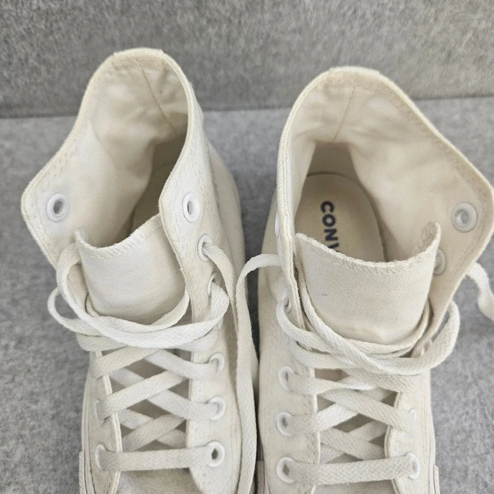 CONVERSE | Chuck Taylor All-Star High-Top Parchment Womens 6 Mens 4 CleanGirl